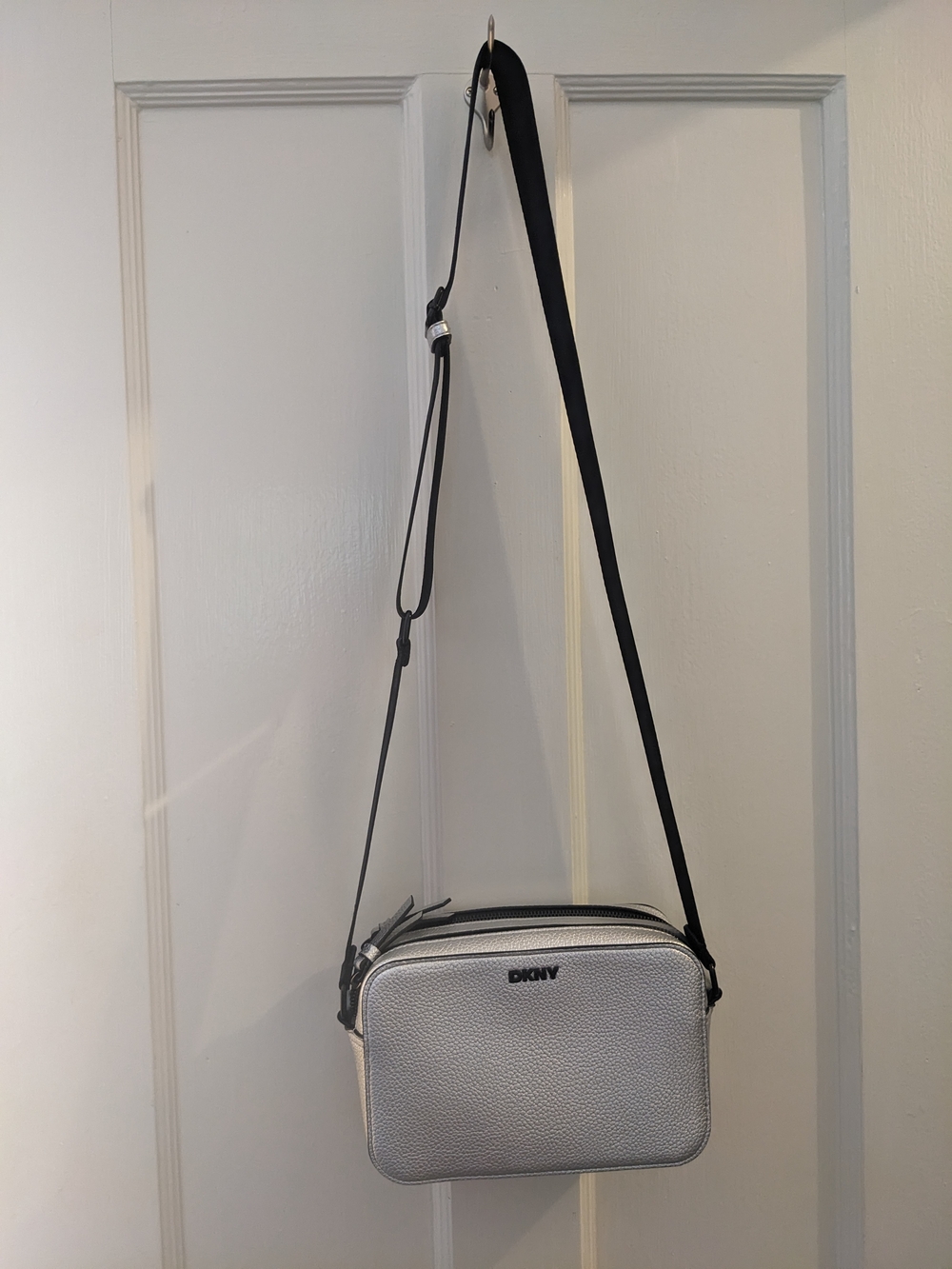 DKNY Silver Crossbody Camera Bag - Picture 8 of 8
